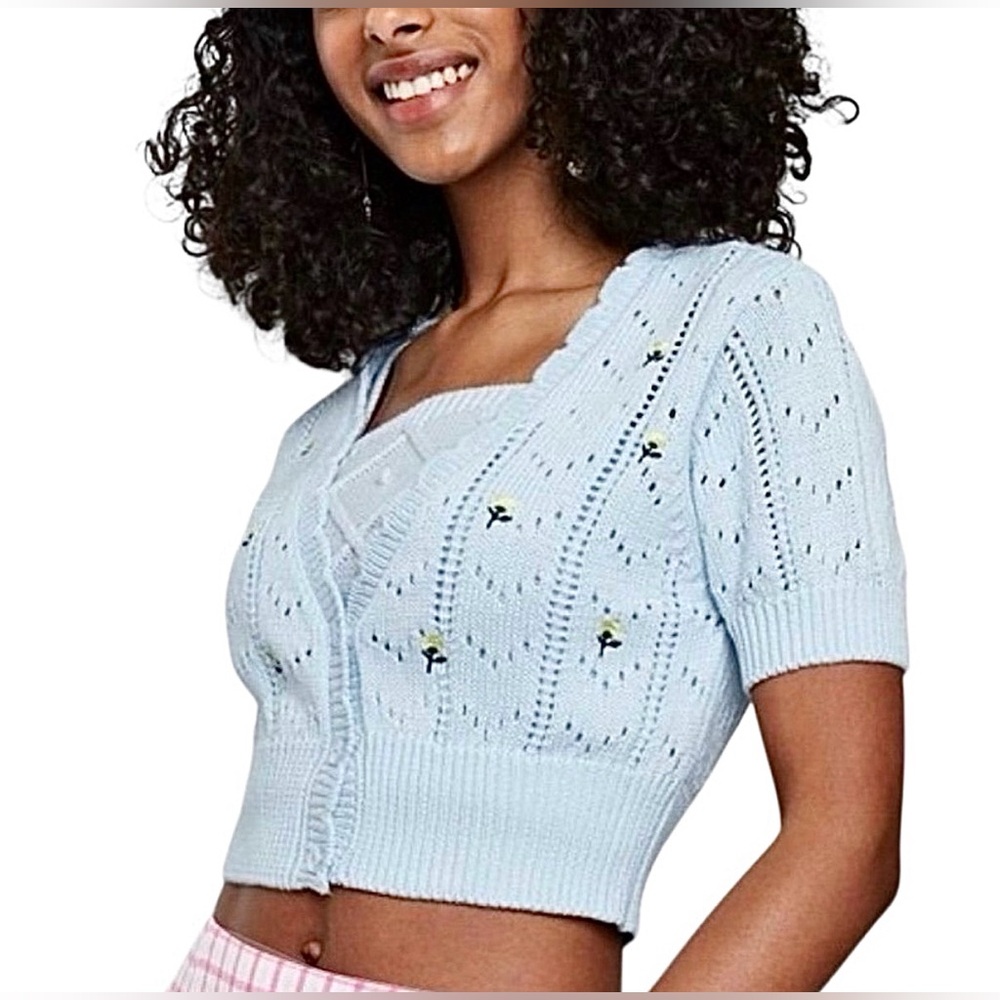 WILD FABLE - Cropped Cardigan